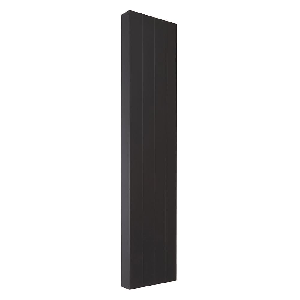 Milano Alora Black Type 20 Vertical Double Panel Convector Radiator - 1800mm x 400mm