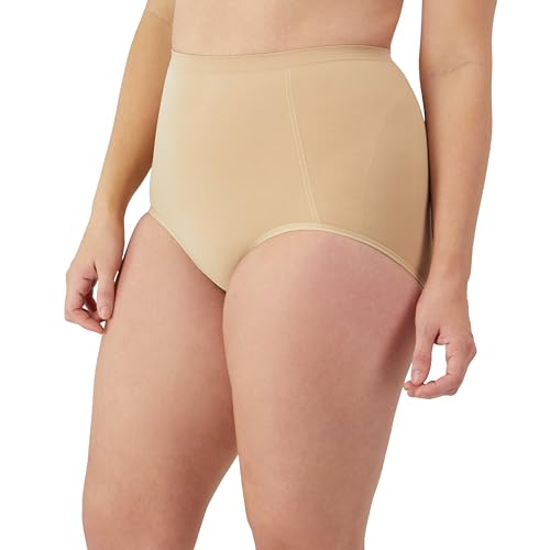 Bali Women's Ultra-Firm Control Shapewear Brief, Seamless Shaping Underwear, 2-Pack2