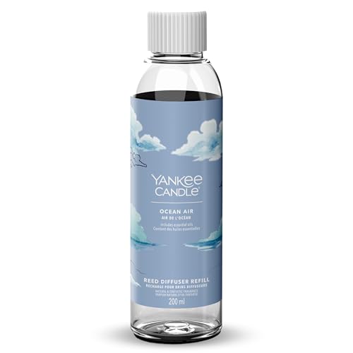 Yankee Candle Signature Diffusore a bastoncini Ricarica | Aria dell'oceano | 200 ml | Fino a 20 settimane di fragranza | Un regalo perfetto per una donna