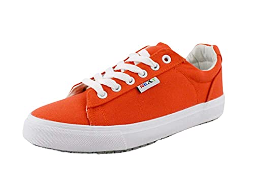 Laforst Next Gen Footwear Women's Christy 3327 Slip Resistant Sneaker, Melon, 10