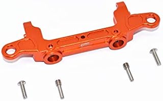 Axial SCX10 III AXI03007 Upgrade Parts Aluminum Rear Bumper Mount - 1Pc Set Orange