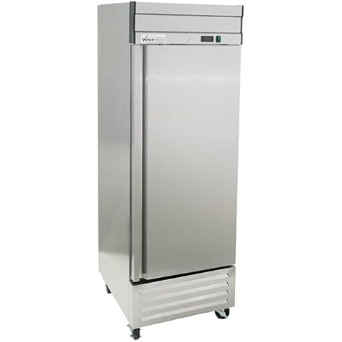 Value Series Commercial Freezer - 27"W, 1-Solid Door Reach-in, Stainless Steel (69K-937) Cover