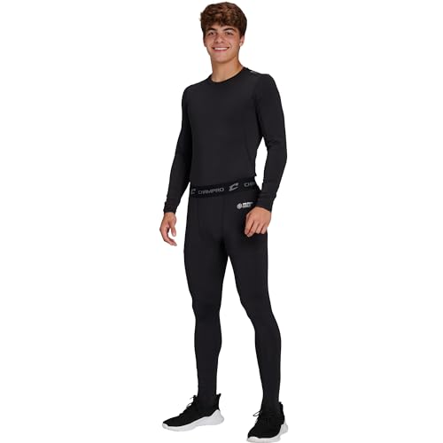 CHAMPRO Boys' Cold Weather Compression Pants4