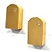 Custom for Beretta 92 Series Magazine Base Plates, Set of 2, Gold Plated, Magazine NOT Included
