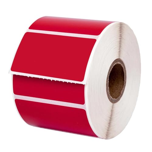 for 2.25 x 1.25 RED Color Direct Thermal 1 Roll