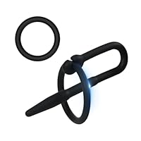 Kutocesy Harnröhren Dilatator Set Mit Penisring,Silikon Dilatatoren Katheter Harnröhre Mann Prostata Massage Masturbation Männ Sexspielzeug