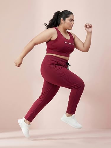 Image of BLINKIN Ankle Length Plus Size Cotton Track Pant for Woman | Ultimate Summer Lowers & Pajama for Women Pack of 2 (combo-plus-86)