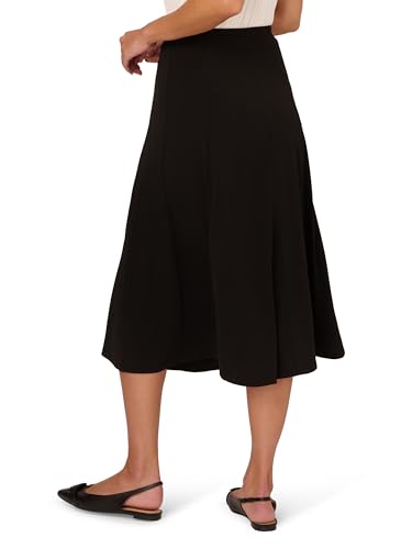 Adrianna Papell Women's A-line Gored Seamed Midi Skirt3