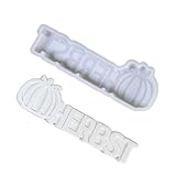 Zxfdsfdbnm Permanenter, pflanzlich geformter Bastelguss, Halloween Deck, Verbrauchsmaterial, Elastomer, beispielhaft für Kerzenwachs Kolophonium, Betonproduktionen, Silikonguss