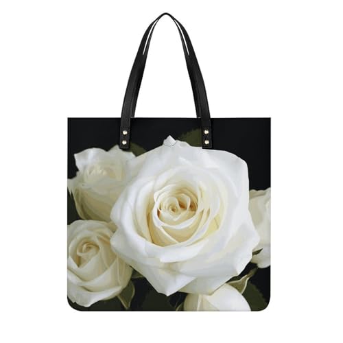 Sac à bandoulière rose blanche idéal pour le shopping et les cours