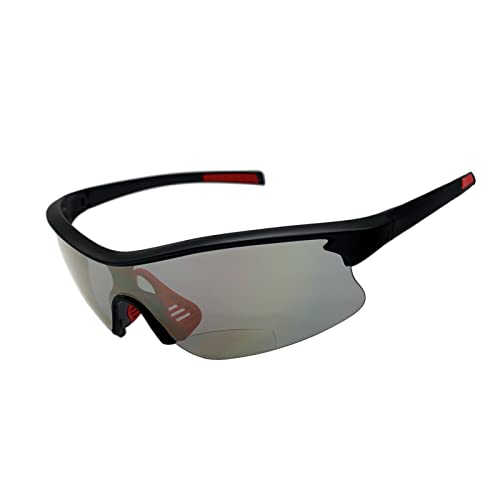 Outdoor Sports Sunglasses for Men & Women TR90 Frame Bifocal UV Protection