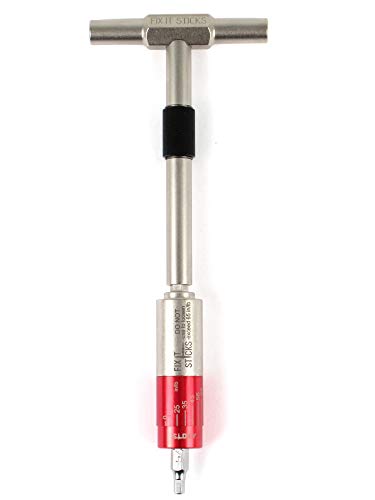 Image of Fix It Sticks Tightening Accurate + /- 10% All-In-One Torque Driver Tool | T-Way Spanner, Tips, Socket Adapters, 15-65 Inch-Lbs