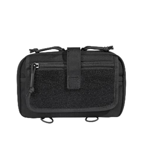 Organisateur d'Outils EDC et Sacoche Tactique Molle Noire
