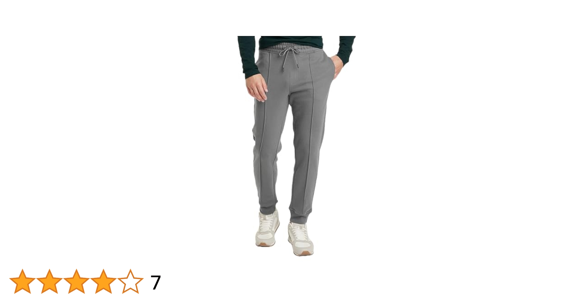 パンツ MSKN2ND Pintuck jogger pants gray M23ASP-001-GR Amazon.com: Goodfellow & Co Men's Tapered Pintuck Fleece