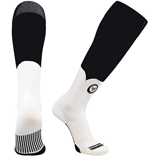 VEEGGARRI 2- PACK SOCCER SOCKS BUNDLE ( Blue + Black), One Size Tall, v-12