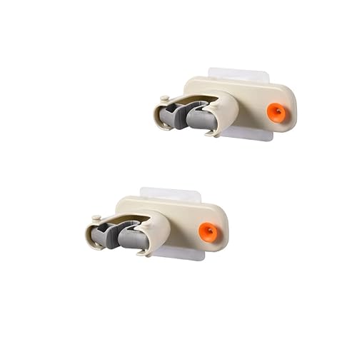 Ciieeo 4pcs Wall Mounted Mop Hanger Broom Organizer Dustpan Hanger Book Sleeves for Paperbacks Storage Wall Shelves Single Broom Holder Cleaning Tools Punch Mop Rack Nordic Mop Clip