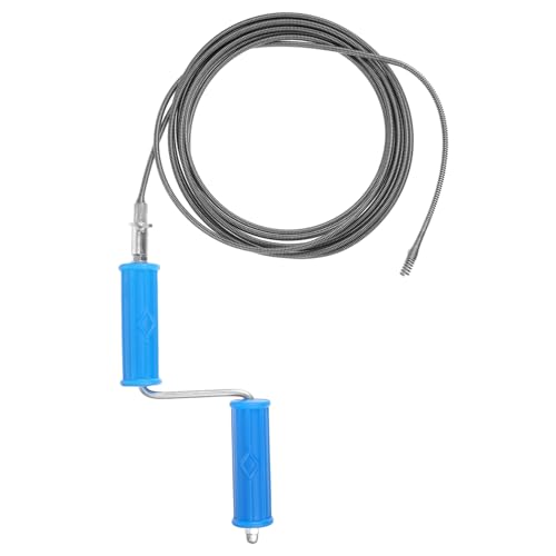 PRETYZOOM Desatascador de Drenaje Flexible Herramienta Manual o Eléctrica para Limpieza de Fregaderos de Cocina y Baño para Habilidad