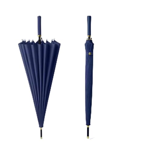Parapluie droit 24 nervures CMBSSTFC grand modèle élégant et renforcé