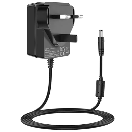 9V 2A Power Supply Adapter for Crosley Cruiser Record Player I II III, CR8005A/CR221/CR8005C & More, 9V DC Charger Cord, 5.9ft, AC 100-240V - Not for 12V/5V Turntable.