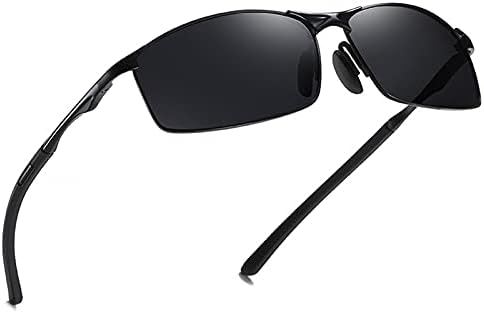 COTIA Sports Full Reading Sunglasses Men's Polarized Outdoor Driving Classic Reader Presbyopic Goggles Sun Glasses Diopter (black, 1.5)