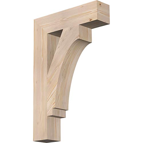 5 1/2"W x 24"D x 36"H Imperial Block Smooth Bracket, Douglas Fir
