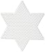 Produktbild HAMA 269 - Stiftplatte, Stern, groß, 17 x 14.5 x 0.5 cm