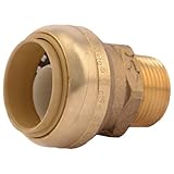 SharkBite U142LFA 1-Inch by 3/4-Inch MNPT SharkBite Lead Free Reducing Connector