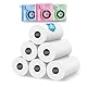 6 Rollen Druckpapier für Kinderkamera, Sofortdruck Thermopapier, Nachfüllpapier für Kinderkamera