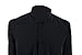 GraduatePro Clergy Roman Cassock Adults Priest Robe Liturgical Vestment Preacher Altar Server Style Single Breasted Black 57