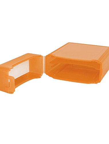 Caja Protectora portátil para disco duro 2.5" Naranja miniatura 1