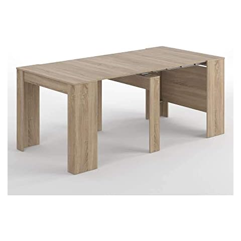 Habitdesign Mesa de Comedor Extensible Kendra en Roble Canadian Cover