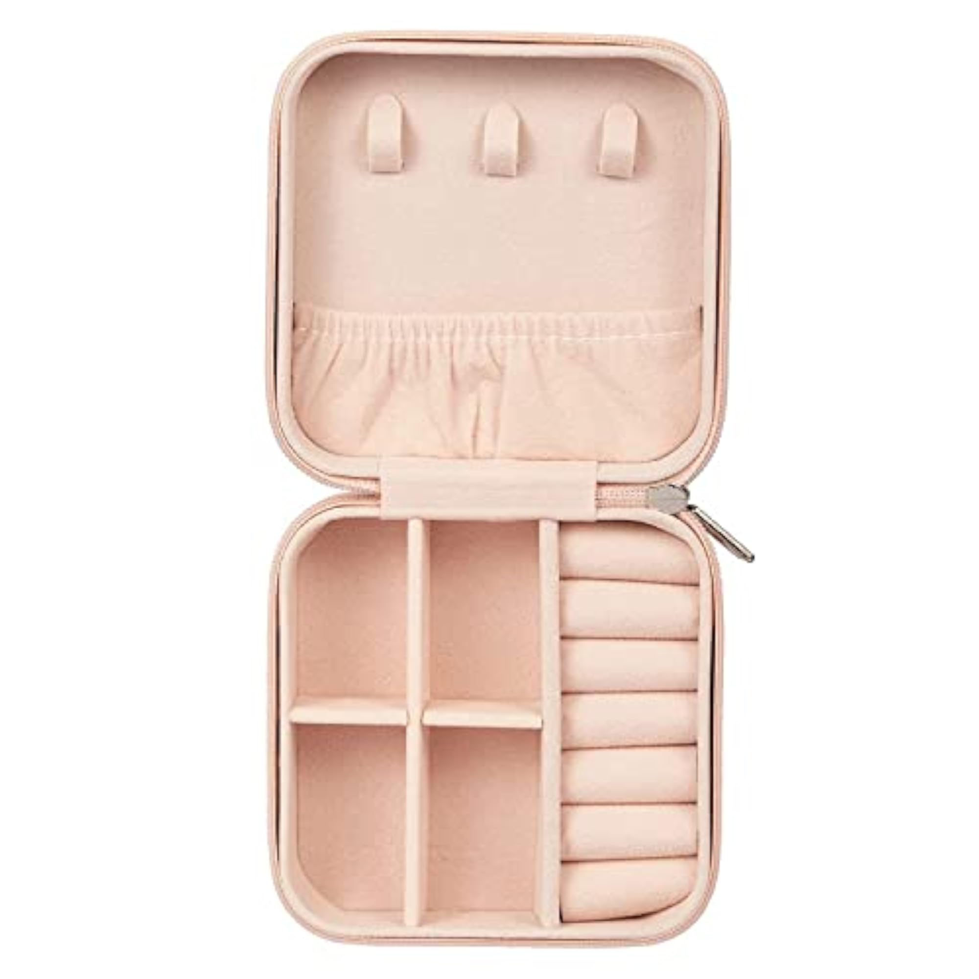 Mini PU Leather Travel Case for Jewellery Storage