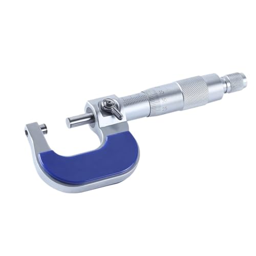 ONMYJFD Syntek Micrometer 0-25.4mm 1inch Range 0.01 mm Diameter Industrial Wall Thickness Measuring High Precision Metal Measure Gauge