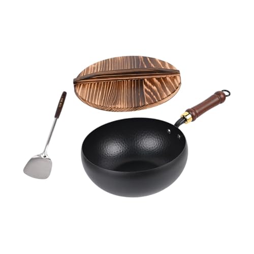 Wok antiadherente con gancho para colgar sin recubrimiento miniatura 7