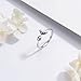 Shusukue Butterfly Toe Ring for Women 925 Sterling Silver Butterfly Toe Rings Adjustable Open Ring for Women Christmas Jewelry Gift