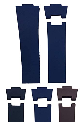 g24 12x25mm Watch Band Replacement Strap for Marine Diver - Blue