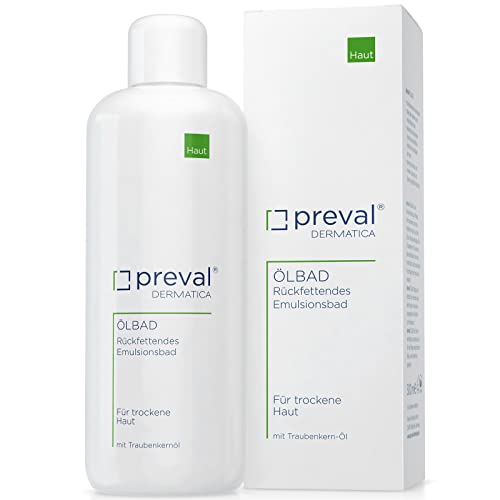 preval® ÖLBAD 500 ml | Rückfettendes Emulsionsbad für trockene und empfindliche Haut Cover