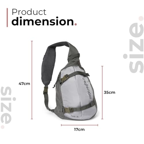 Image of Tressential Sling Bag for Men Women | Cross Body Stylish Bag for Travel, Hiking, College, Camping | Chest Bag | Shoulder Bag