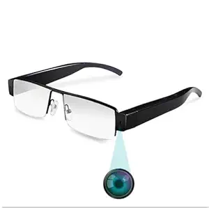 FREDI HD PLUS Spy Glasses Camera HD Video Audio Hd 1080p Eyewear Video Recording Camera Outdoor Security Camera (1080P Specs Camera)