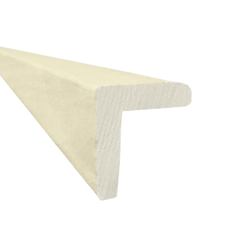 Image of 1x1 Outside Corner Trim Moulding, Real Hardwood, The Millwork Outlet (Poplar 94 inch)