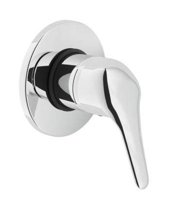 Miscelatore Monocomando Per Doccia AB87108CR - Cromo, Con Limitatore Di Temperatura E Parte A Incasso - Foto 2