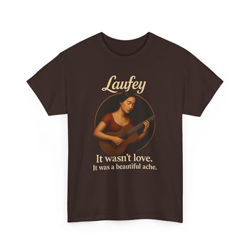 Laufey Merch T-Shirt – 100% Cotton Tee, Fabric 5.3 oz/yd², Soft & Stylish Fan Gift