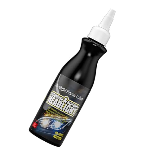 THINCAN Kit de restauration de phare de véhicule - Utilisation facile pour une sécurité améliorée et un résultat esthétique avec un minimum d'effort