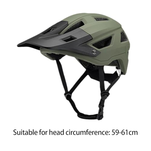 YIJU Capacete de bicicleta adulto, capacete de mountain bike, respirável, leve, confortável, ajustáv