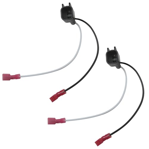 JRSHOME Front Rear Door Speaker Wiring Harness Door Speaker Cable Plug 2pcs, for 2011 Mercury Mariner