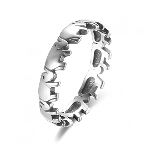 Anneaux de doigt de pile pour les femmes et hommes en argent 925, bagues de couple tendance