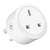 Smart Plug WiFi Socket Monitor Timing Function Tuya SmartLife APP Control Works with Amazon Alexa (Echo, Echo Dot), Google Home, IFTTT, Smart Socket, Remote Control 16A Power Smart Plug (1 Pack) - Image 1
