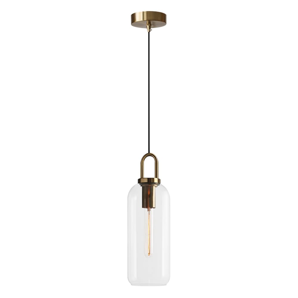 KBUUKYYXouy Nordic Industrial Style Chandelier, Personalized Glass Hanging Lamp Lampshade, E27 Base Ceiling Pendant Light, Living Room Restaurant Bar Decoration Lighting Fixtures