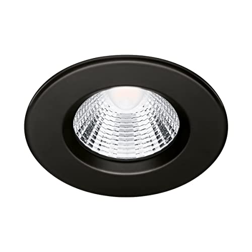 Philips Spot LED encastrable DIVE, intensité variable, 5,5W, IP65, Noir