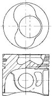 Nüral 87-421007-10 Piston